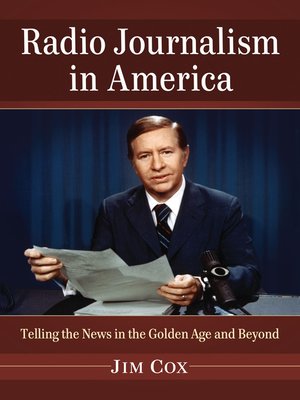 cover image of Radio Journalism in America